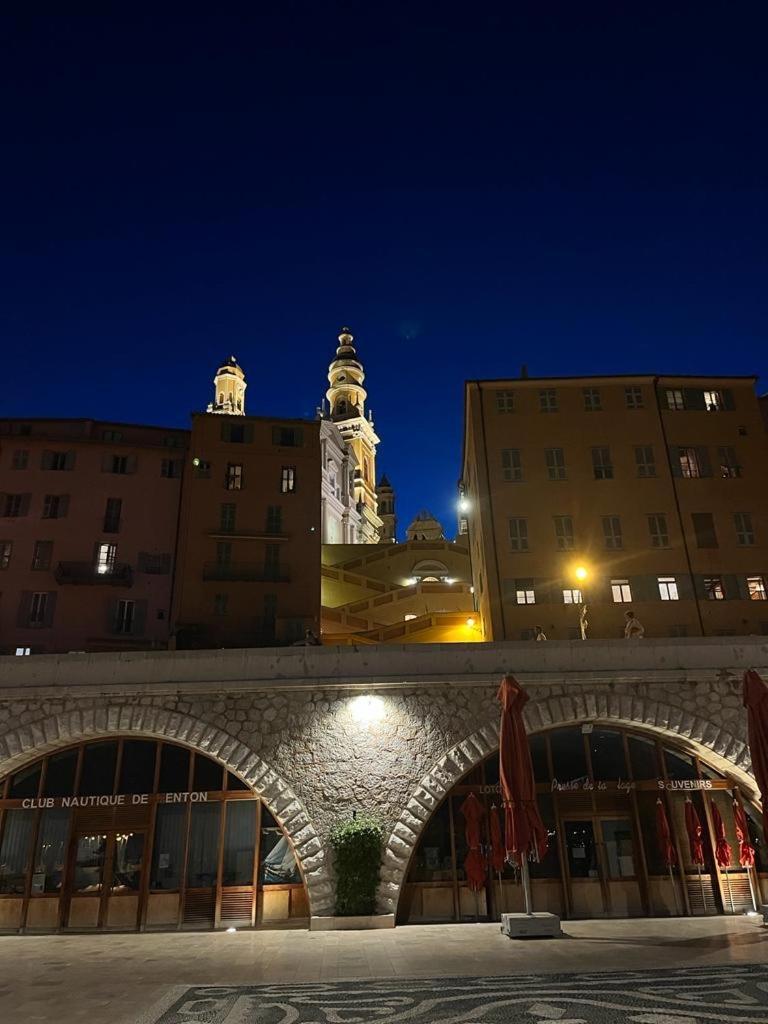 Charmante 3 Zimmer, Stadtwohnung Menton Exterior photo